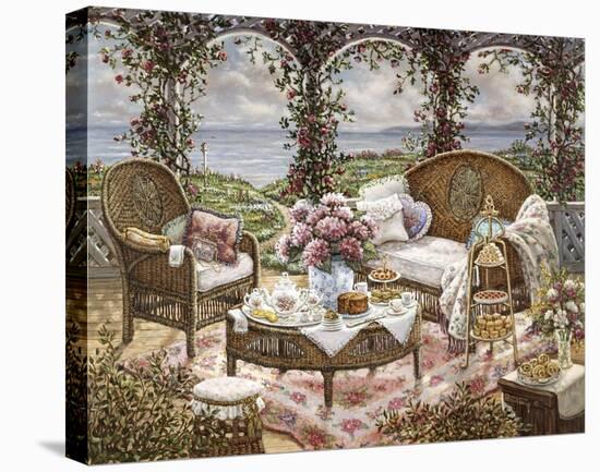 Afternoon Tea-Janet Kruskamp-Stretched Canvas