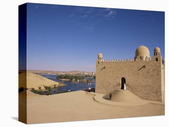 Aga Khan Mausoleum on River Nile, Aswan, Egypt-Staffan Widstrand-Premier Image Canvas