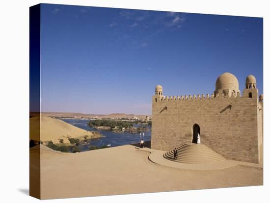 Aga Khan Mausoleum on River Nile, Aswan, Egypt-Staffan Widstrand-Premier Image Canvas