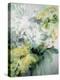 Agapanthus Molucela Arrangement in a Glass Vase-Karen Armitage-Premier Image Canvas