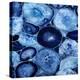 Agate in Blue I-Danielle Carson-Stretched Canvas