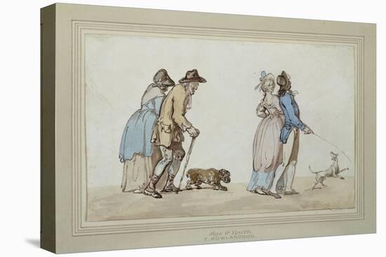 Age and Youth-Thomas Rowlandson-Premier Image Canvas