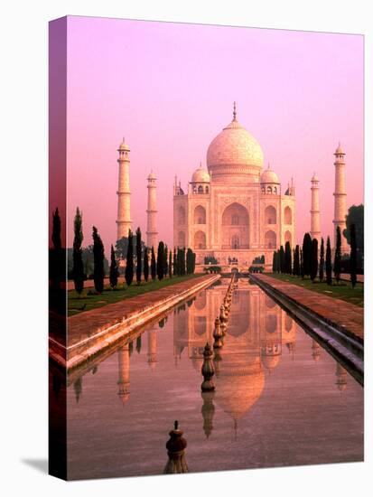 Agra, India, Wonder of the Taj Mahal-Bill Bachmann-Premier Image Canvas