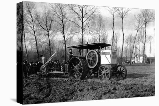 Agriculture a Road Engine Ancestor of the Tractors-Brothers Seeberger-Premier Image Canvas