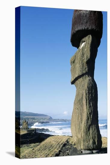 Ahu Ko Te Riku, Moai Monolith-null-Premier Image Canvas