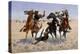 Aiding a Comrade, C.1890 (Oil on Canvas)-Frederic Remington-Premier Image Canvas