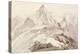 Aiguilles De Chamonix, C.1850-John Ruskin-Premier Image Canvas