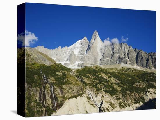 Aiguilles Du Dru, Mont Blanc Range, Chamonix, French Alps, France, Europe-Christian Kober-Premier Image Canvas