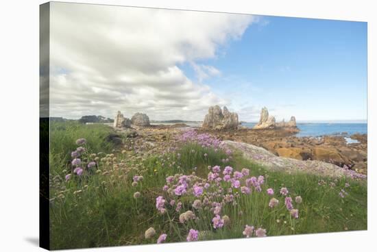 Aiguilles Port Scaff Bretagne-Philippe Manguin-Stretched Canvas