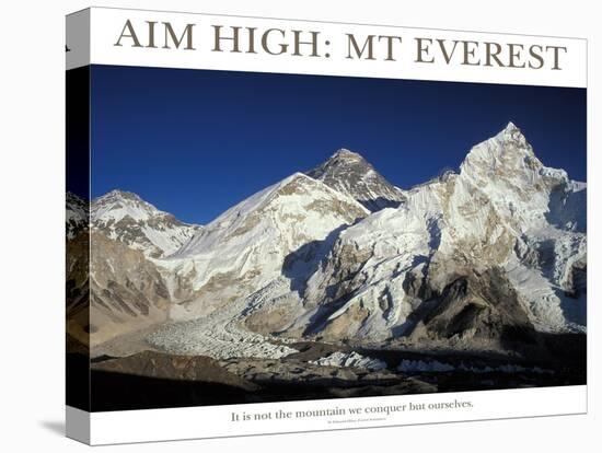 Aim High: Mt Everest-AdventureArt-Premier Image Canvas
