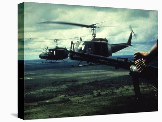 Air and Space: U.S. Army Bell UH-1 Iroquois-null-Premier Image Canvas