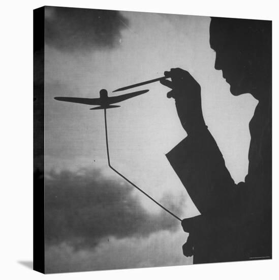 Air Force Intelligence Men Being Trained with the Use of Visual Demonstrations in Class-Andreas Feininger-Premier Image Canvas