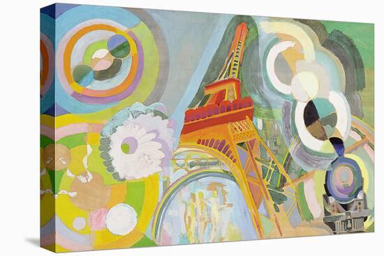 Air, Iron and Water, Study, 1937-Robert Delaunay-Premier Image Canvas