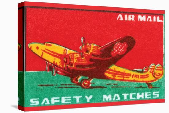 Air Mail Safety Matches-null-Stretched Canvas