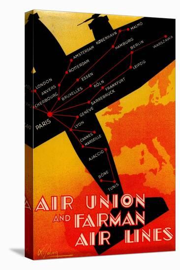 Air Union and Farman Air Lines-null-Stretched Canvas