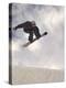 Airborne Snowboarder-null-Premier Image Canvas