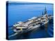 Aircraft Carrier in Calm Water-Stocktrek Images-Premier Image Canvas