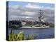 Aircraft Carrier USS Abraham Lincoln Arrives in Pearl Harbor, Hawaii-Stocktrek Images-Premier Image Canvas