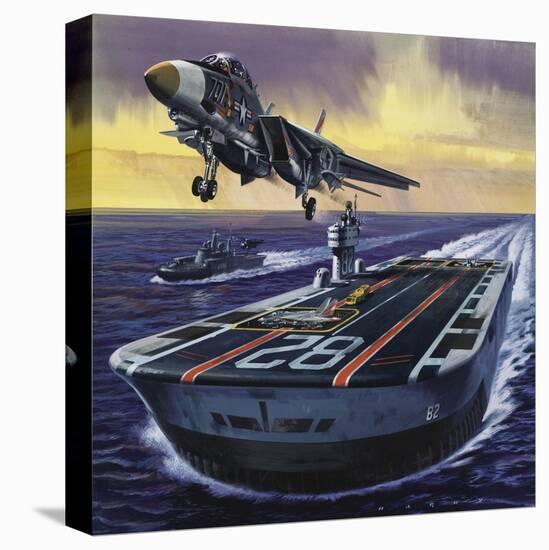 Aircraft Carrier-Wilf Hardy-Premier Image Canvas