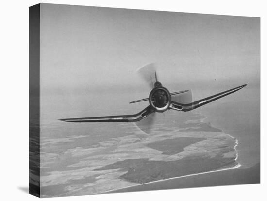 Aircraft Flying Straight On-Dmitri Kessel-Premier Image Canvas