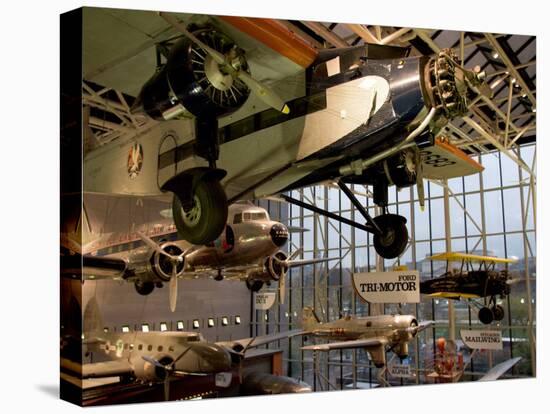 Aircraft in Smithsonian Air and Space Museum, Washington DC, USA-Scott T. Smith-Premier Image Canvas