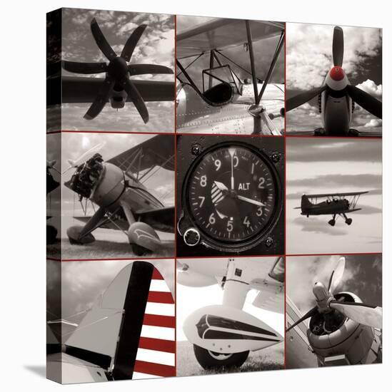 Aircraft Montage-Matt McCarthy-Stretched Canvas