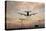 Airplane landing-Charles Bowman-Premier Image Canvas