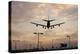 Airplane landing-Charles Bowman-Premier Image Canvas