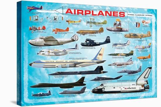 Airplanes for Kids-null-Stretched Canvas