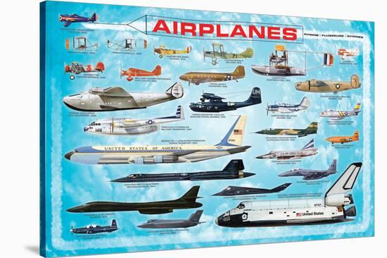 Airplanes for Kids-null-Stretched Canvas