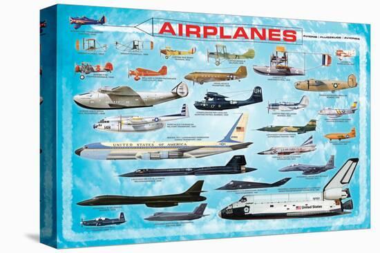 Airplanes for Kids-null-Stretched Canvas