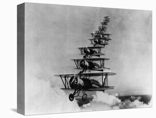 Airplanes in Flight-Bettmann-Premier Image Canvas