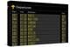 Airport Departures Board-z_i_b_i-Stretched Canvas