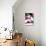 Aisha Pink-NaxArt-Stretched Canvas displayed on a wall