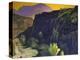 Ajanta Caves, 1938-Nicholas Roerich-Premier Image Canvas