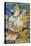 Ajanta Frescoes Cave Temples Poster-null-Premier Image Canvas