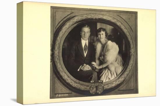 Ak Erbprinz Franz Josef Und Prinzessin Helene Von Thurn Und Taxis-German photographer-Premier Image Canvas