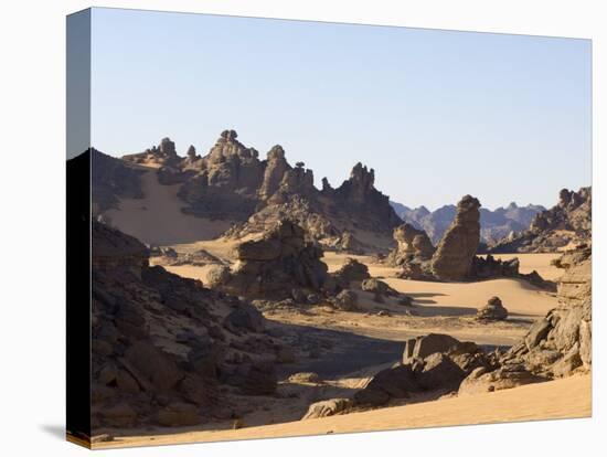 Akakus, Sahara Desert, Fezzan, Libya, North Africa, Africa-Pitamitz Sergio-Premier Image Canvas