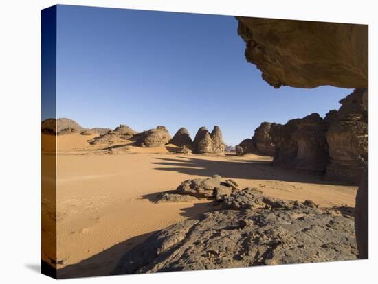 Akakus, Sahara Desert, Fezzan, Libya, North Africa, Africa-Pitamitz Sergio-Premier Image Canvas