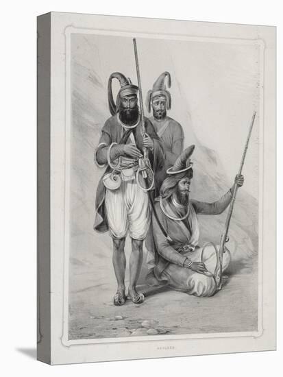 Akalees, (Indian Warrior), 1844-Lowes Dickinson-Premier Image Canvas