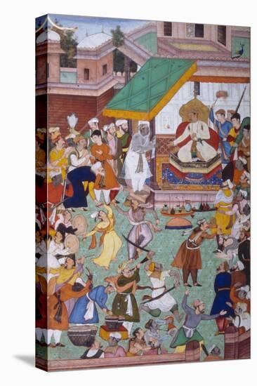 Akbarnama of Abu'L Fazl, India-null-Premier Image Canvas