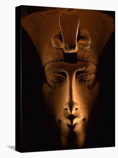 Akhenaten Statue, Pharaohs of the Sun, Luxor Museum, Amarna, Egypt-Kenneth Garrett-Premier Image Canvas
