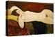 Akt Einer Schlafenden Frau (Le Grand Nu) 1917-Amedeo Modigliani-Premier Image Canvas