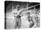 Al Bridwell & Jimmy Archer, Chicago Cubs, Baseball Photo-Lantern Press-Stretched Canvas