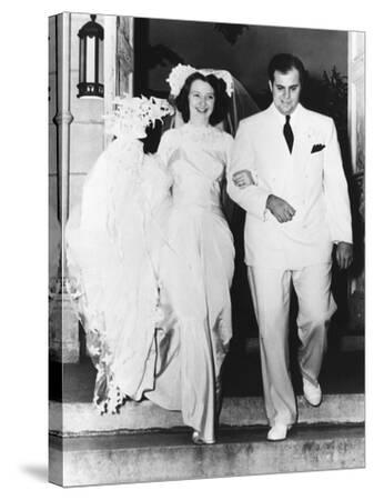 Al Capone's son takes a bride. Mr. and Mrs. Albert Francis Capone