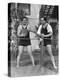 Al Capone Working Out at His Palm Island Home, Miami Beach, C.1930-null-Premier Image Canvas