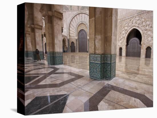 Al-Hassan II Mosque, Casablanca, Morocco-William Sutton-Premier Image Canvas