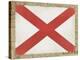 Alabama Flag-Ken Hurd-Stretched Canvas