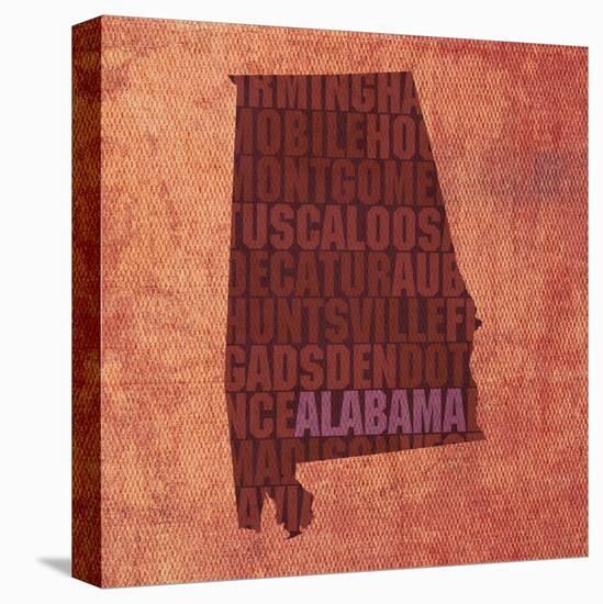 Alabama State Words-David Bowman-Premier Image Canvas