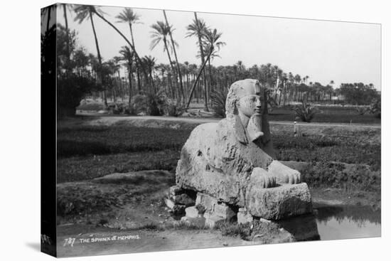 Alabaster Sphinx at Memphis, Egypt, C1920s-30s-null-Premier Image Canvas